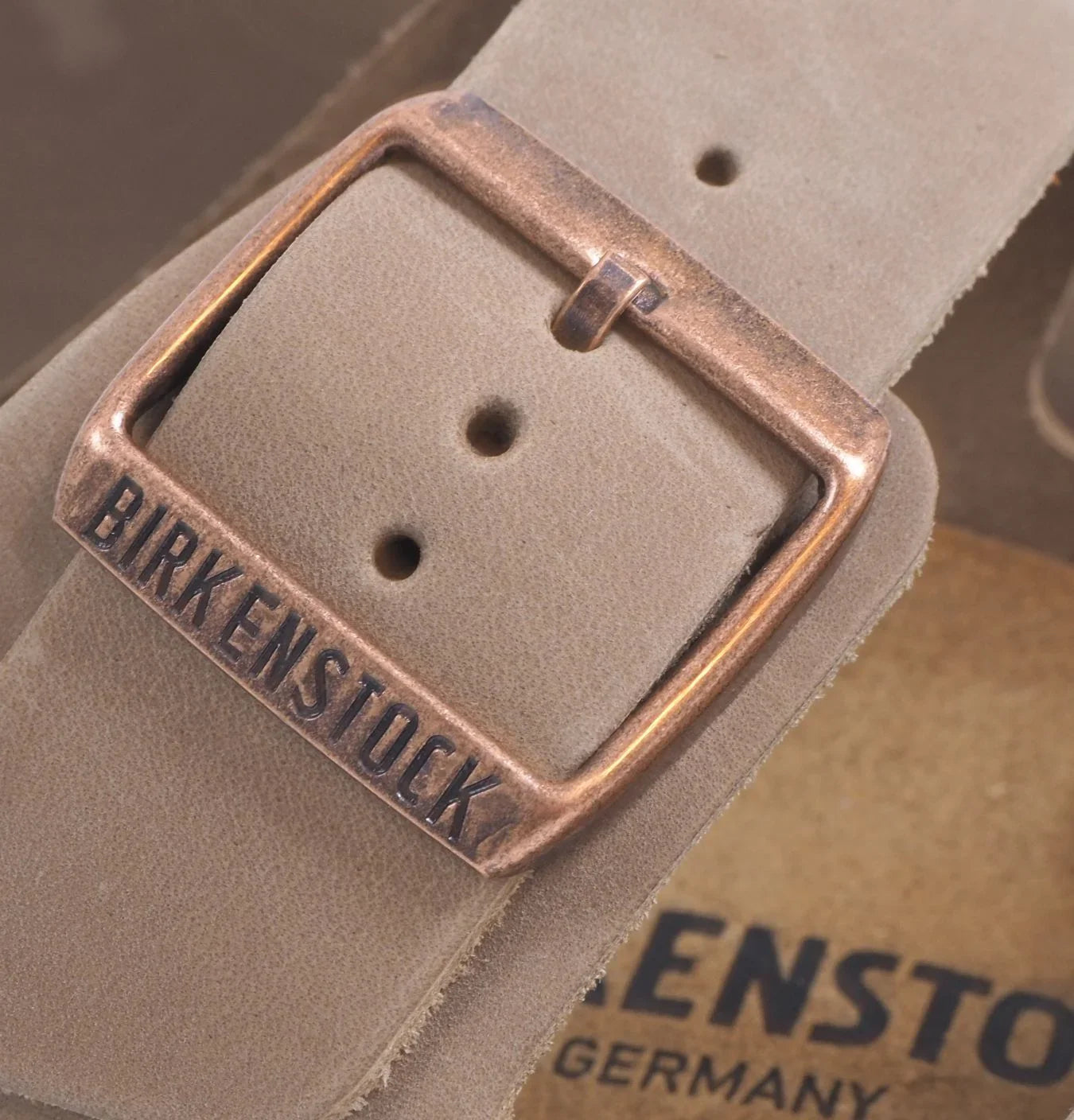 Birkenstock Arizona Tabacco Brown pianta stretta