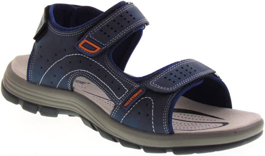 Valleverde Sandalo Blu con Velcro