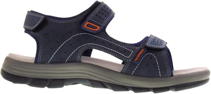 Valleverde Sandalo Blu con Velcro