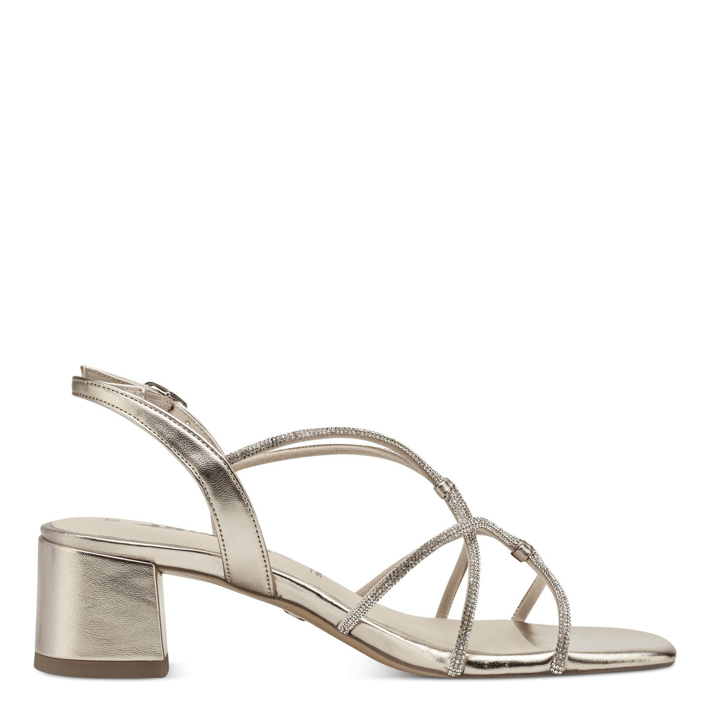 Tamaris Sandalo Oro con tacco