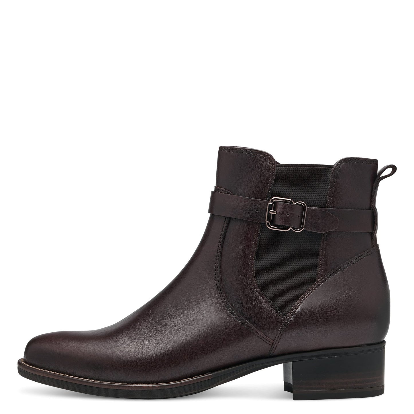 Tamaris Tronchetto pelle marrone