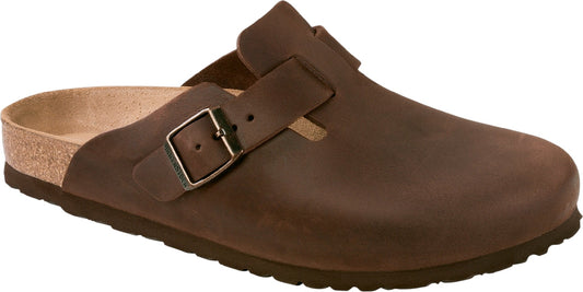 Birkenstock boston habana pianta stretta