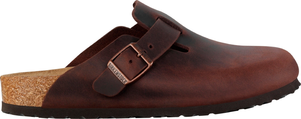 Birkenstock boston habana pianta stretta
