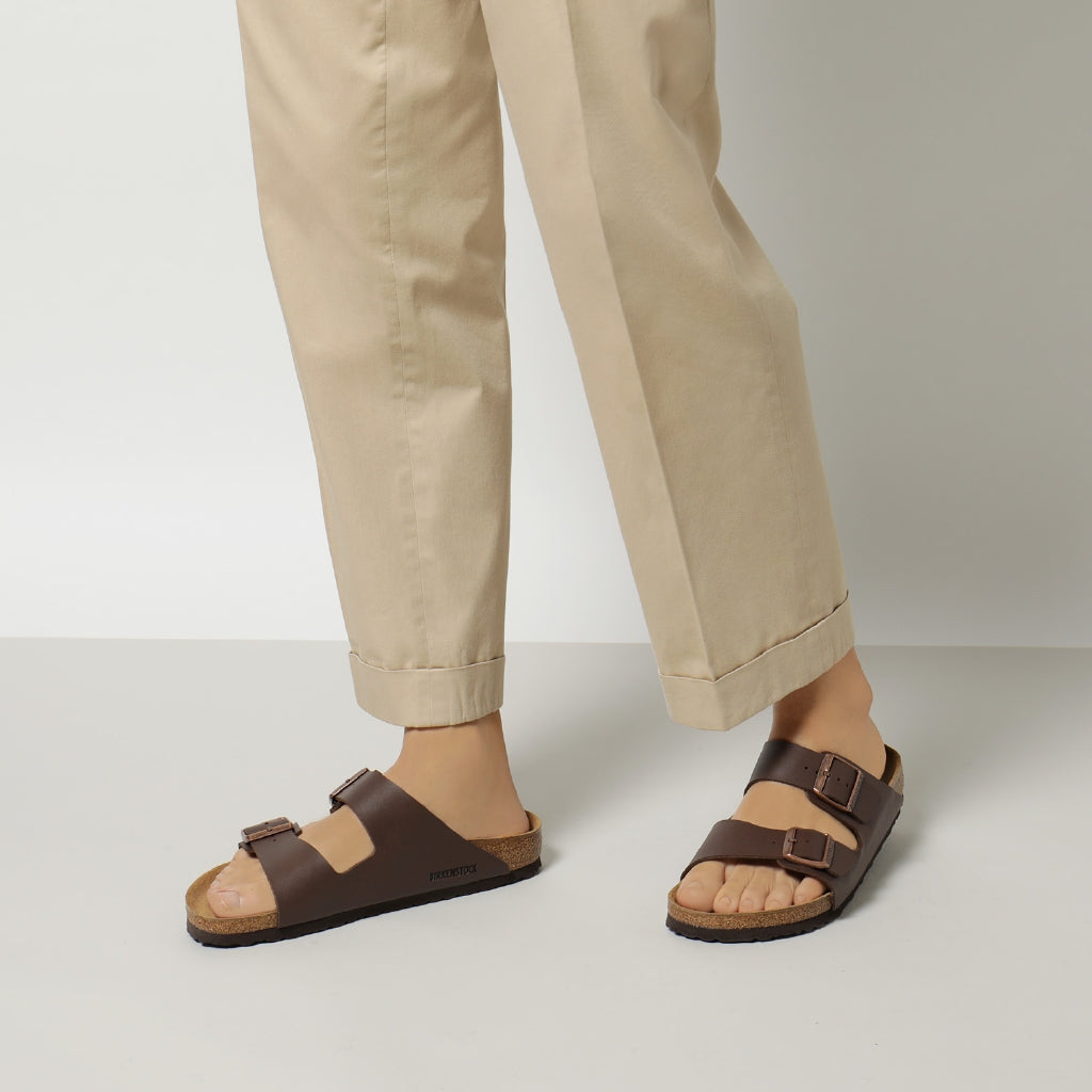 Birkenstock Arizona Marrone Scuro  Ciabatta Pianta Stretta