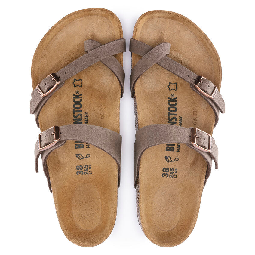 Birkenstock Mayari mocca Birkibuc Pianta Normale