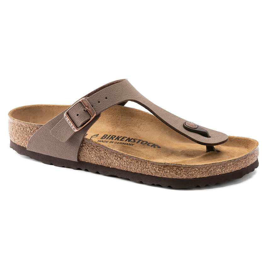 Birkenstock Gizeh mocca Birkibuc Pianta Normale
