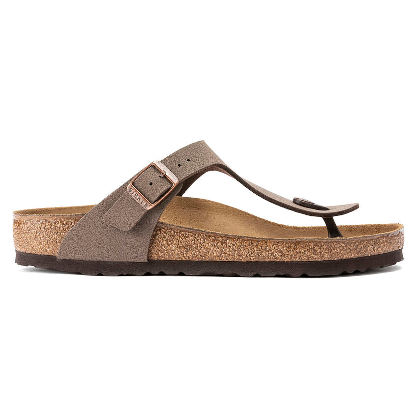 Birkenstock Gizeh mocca Birkibuc Pianta Normale