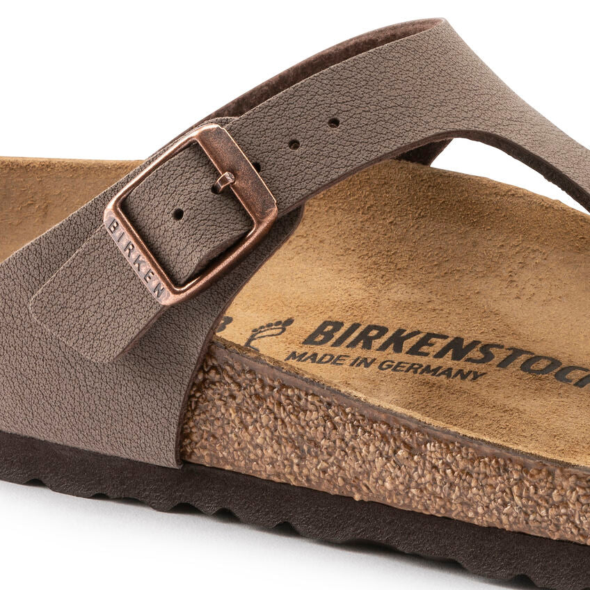 Birkenstock Gizeh mocca Birkibuc Pianta Normale