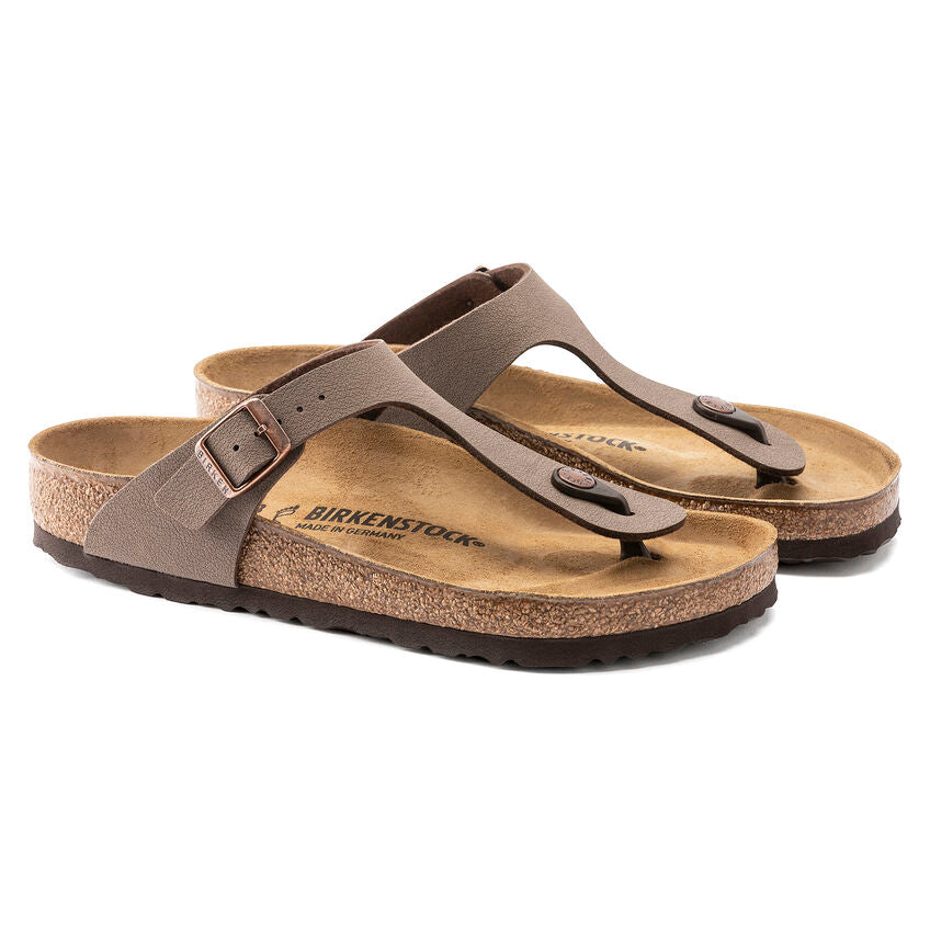 Birkenstock Gizeh mocca Birkibuc Pianta Normale