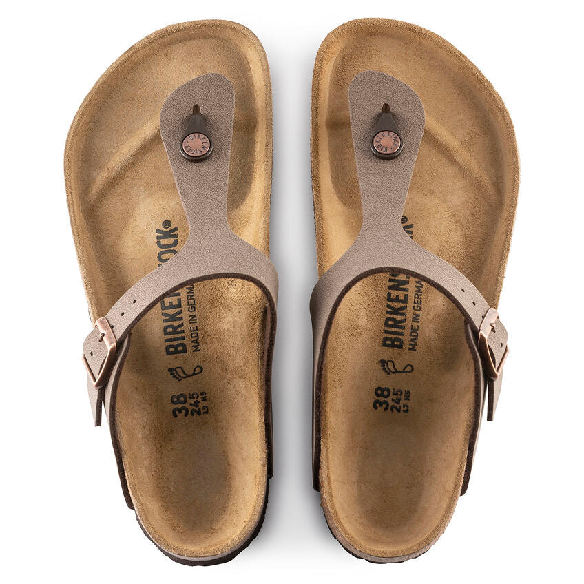 Birkenstock Gizeh mocca Birkibuc Pianta Normale