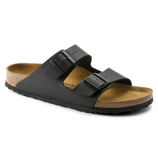 Birkenstock Arizona nera Ciabatta Pianta Stretta