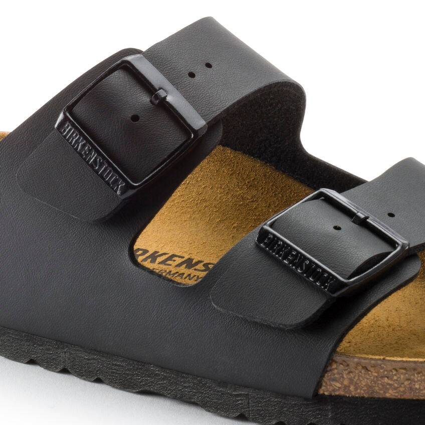 Birkenstock Arizona nera Ciabatta Pianta Stretta