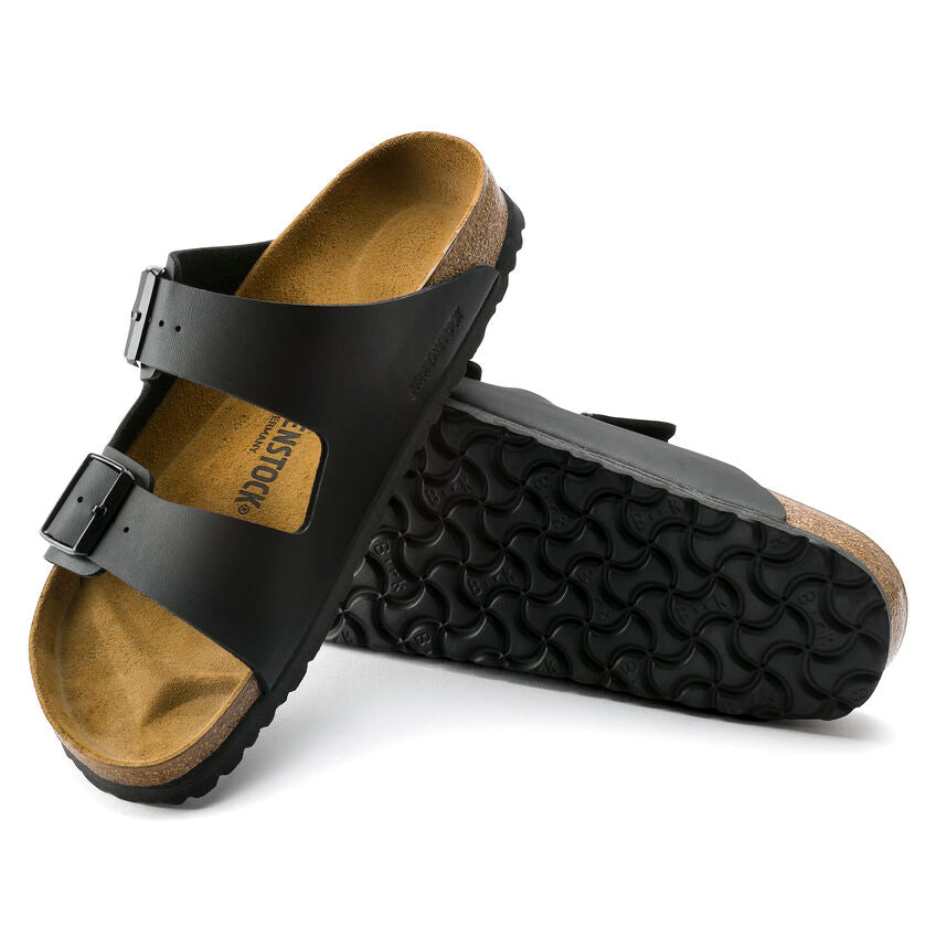Birkenstock Arizona nera Ciabatta Pianta Stretta