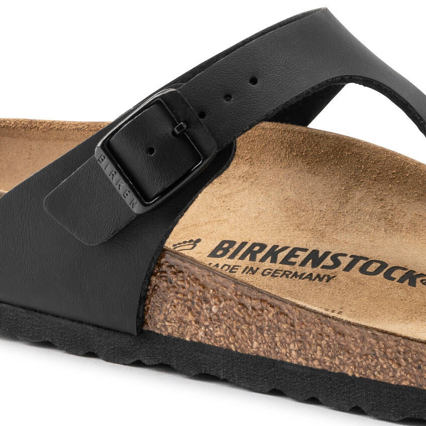 Birkenstock Gizeh Nero Birko Flor Pianta Normale