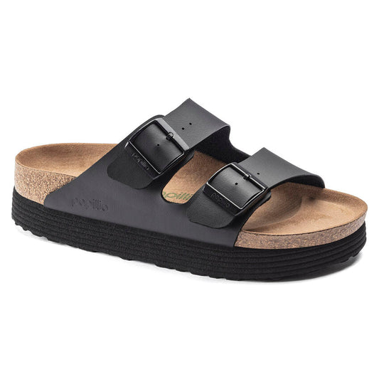 Birkenstock Arizona Grooved nero Pianta Stretta