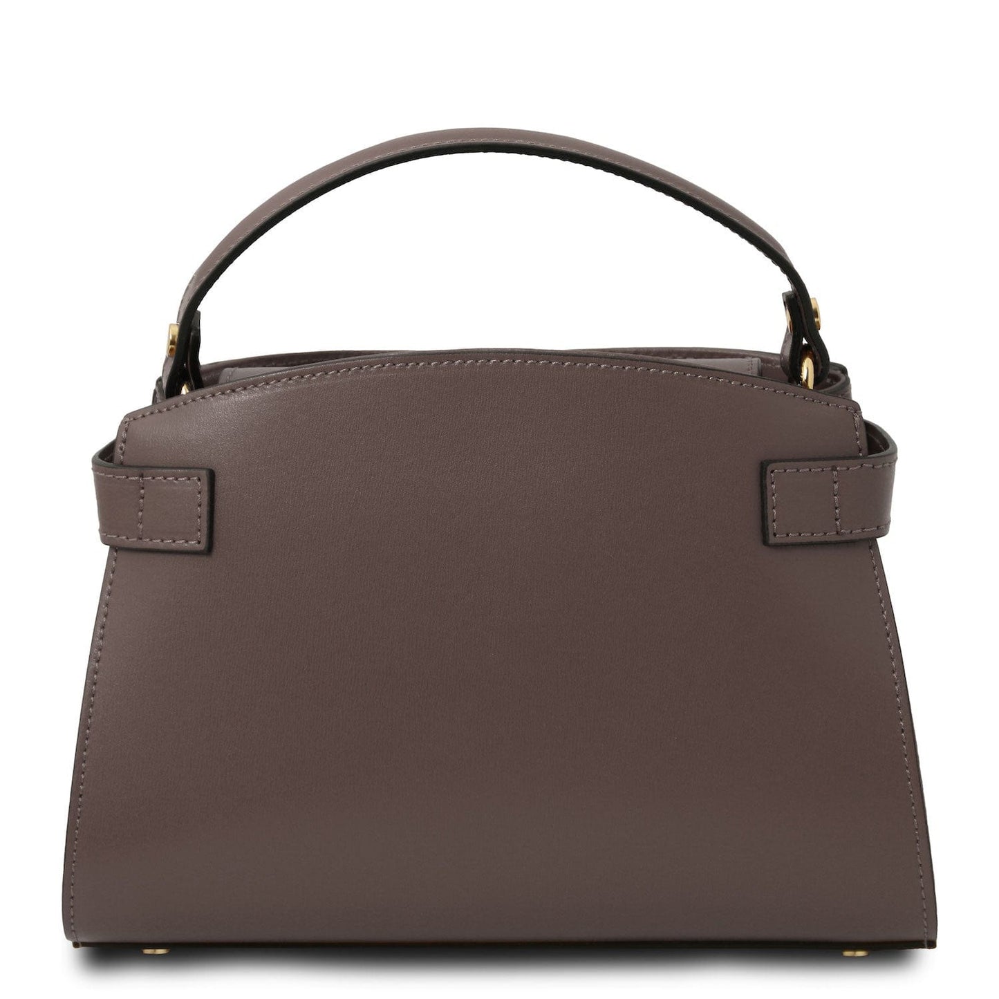 Maisy - Leather top handle bag in smooth leather | TL142459