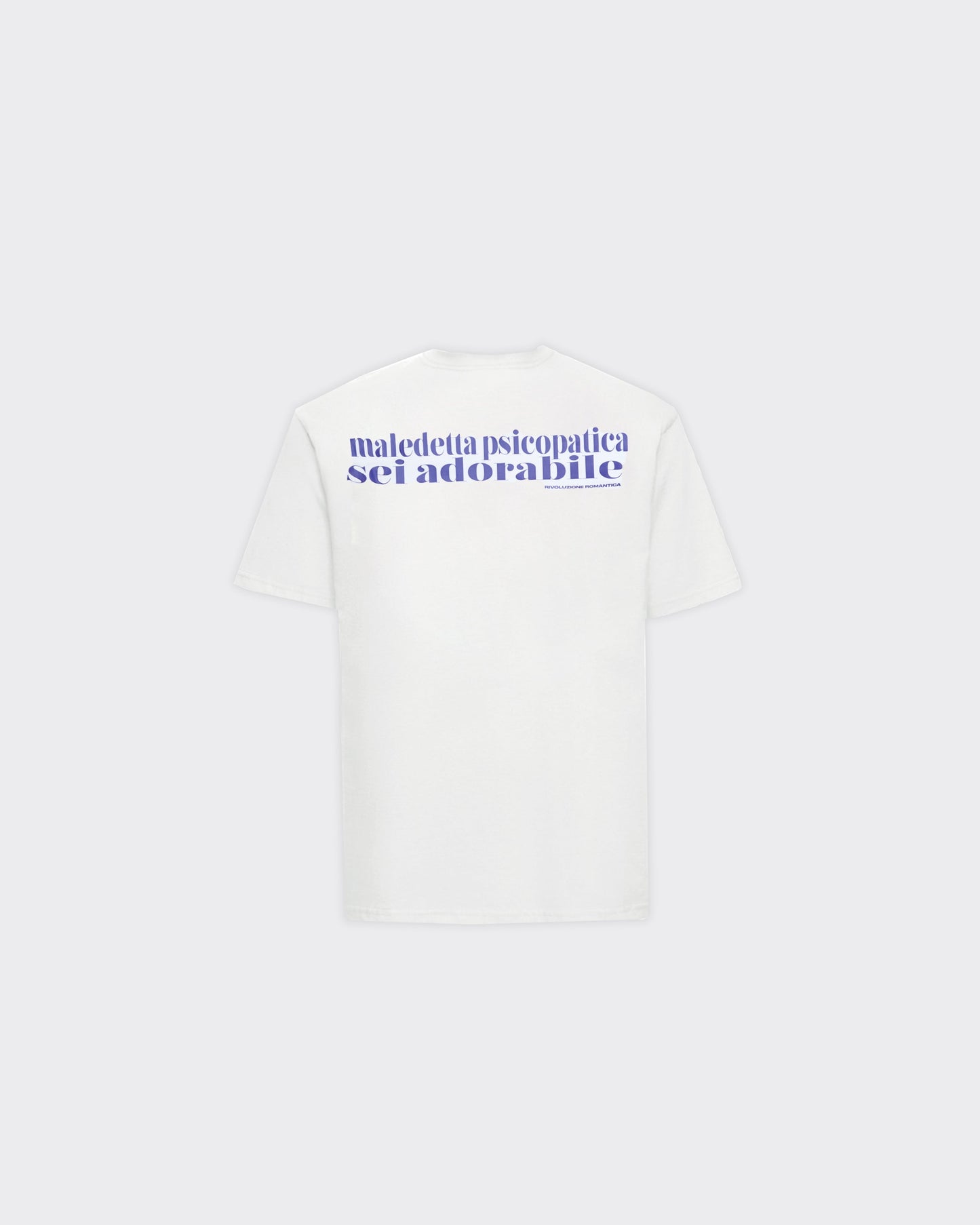 T-Shirt Maledetta Psicopatica Bianca