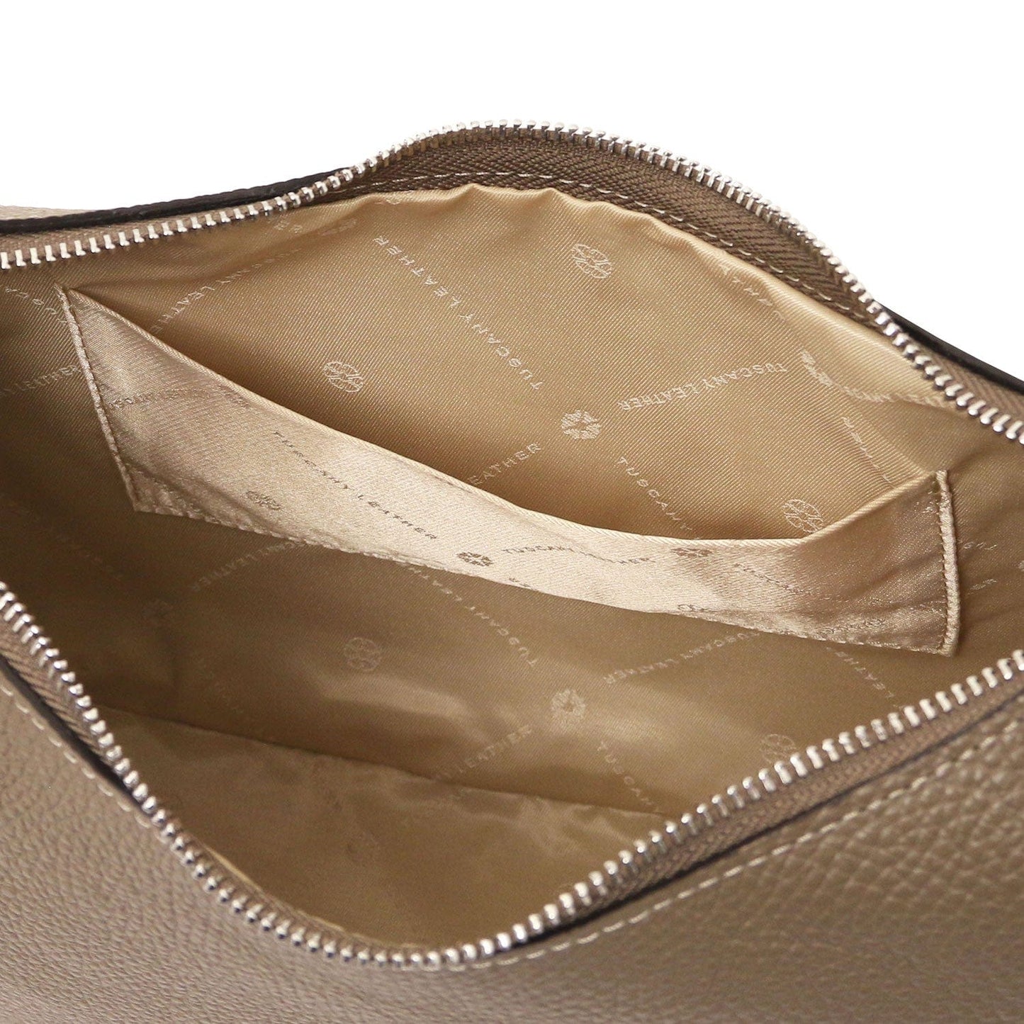 Michelle - Large-sized leather hobo bag | TL142477