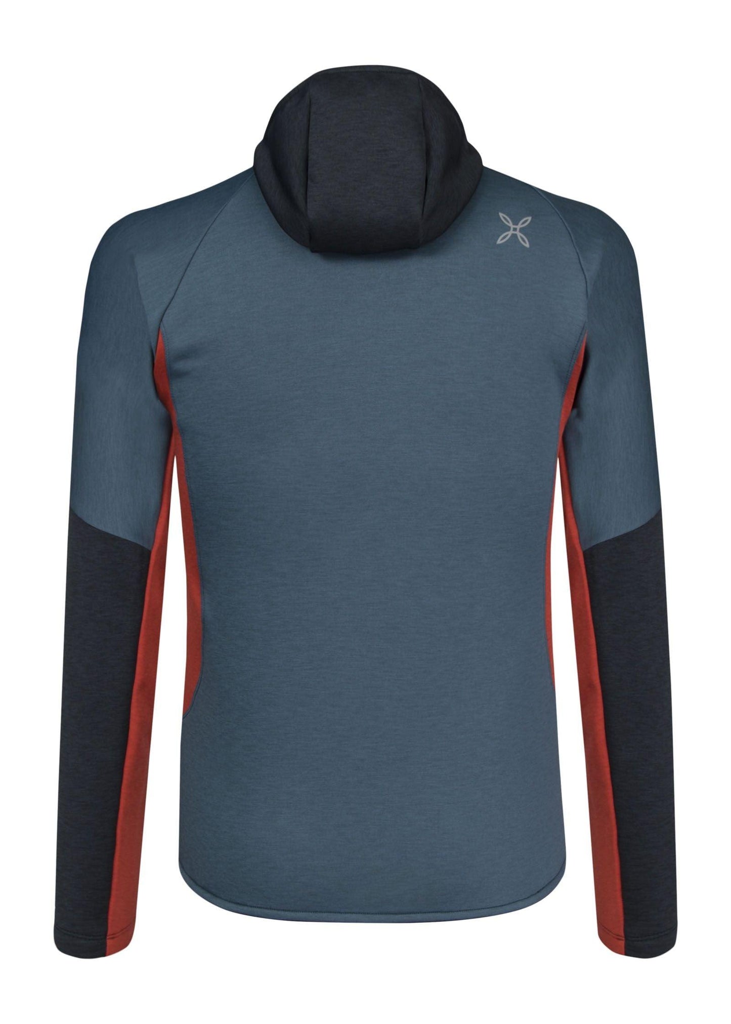 Maglia Techno Hoody Uomo Ardesia/Aragosta