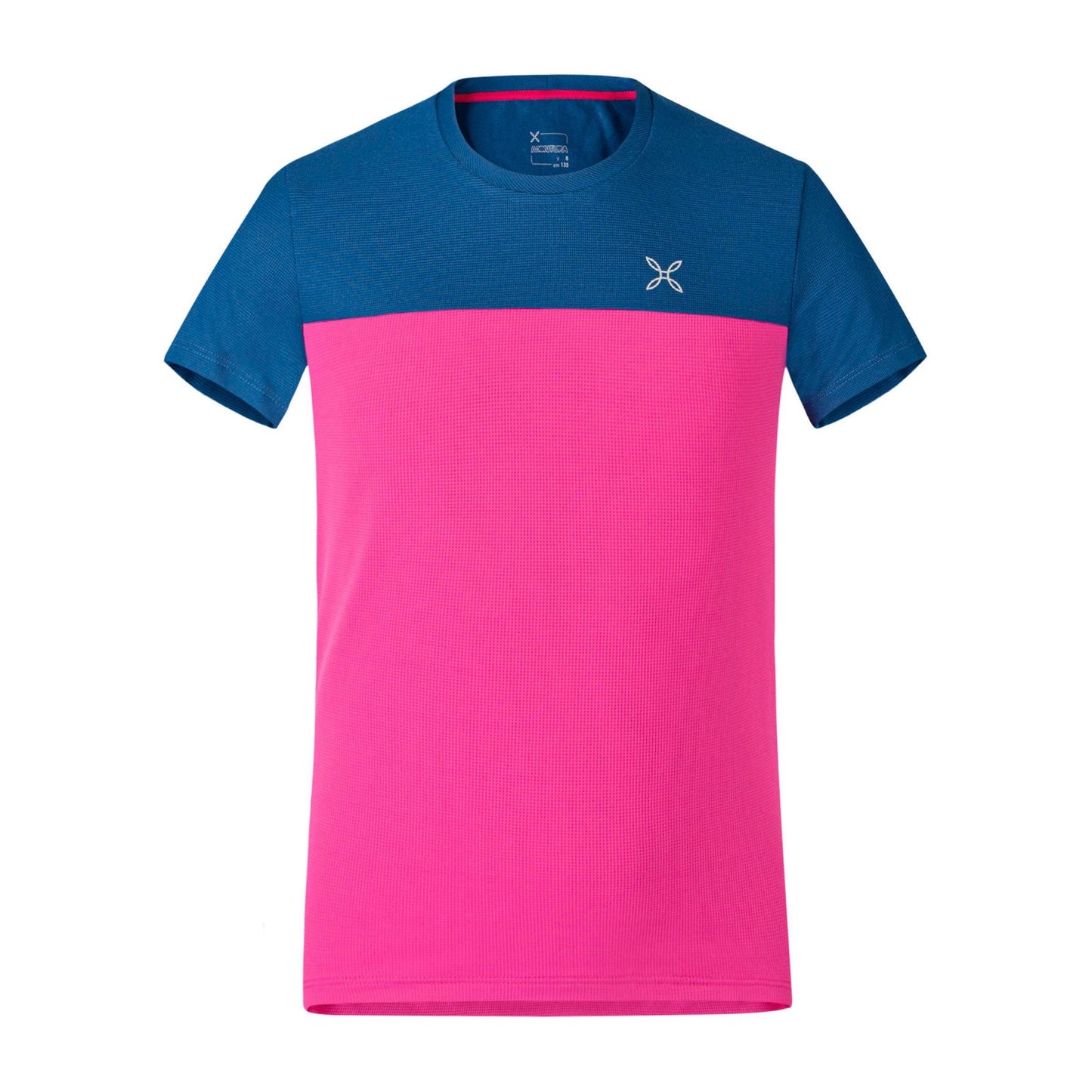 T-shirt Outdoor 20 Bambina Deep Blue/Intense Violet