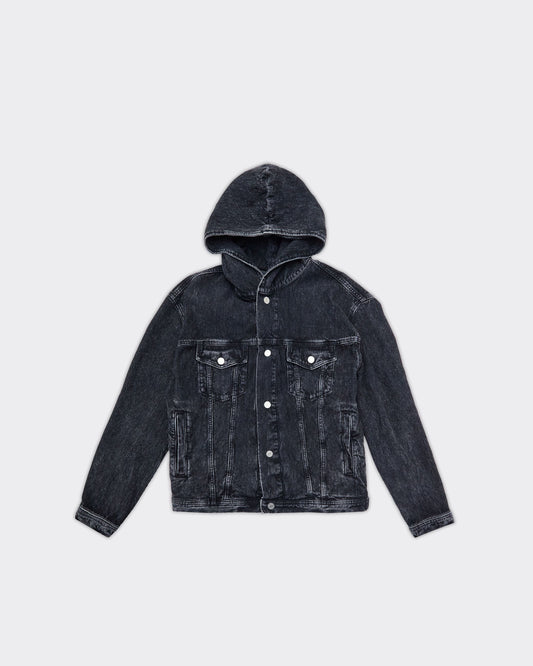 Giacca Edward Denim Washed Black