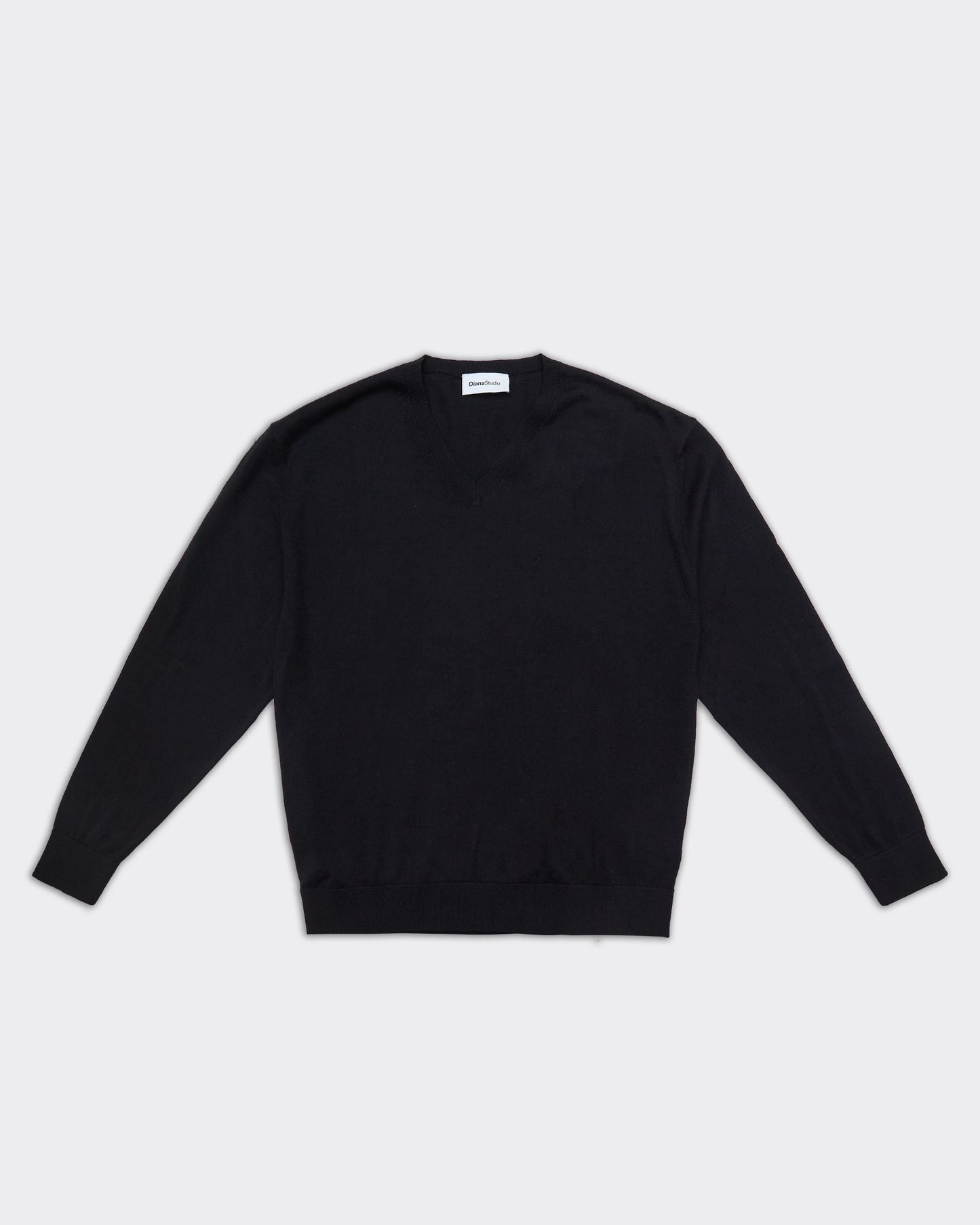 Maglia V-Neck Knit Nera