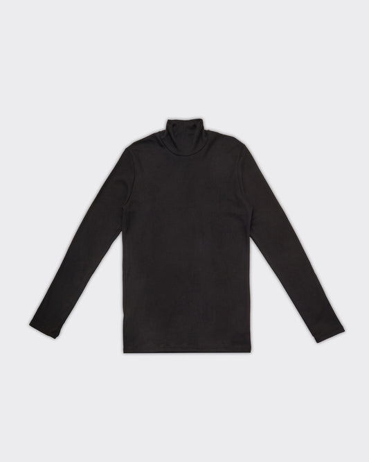 Longsleeve Merkur Turtleneck Nero