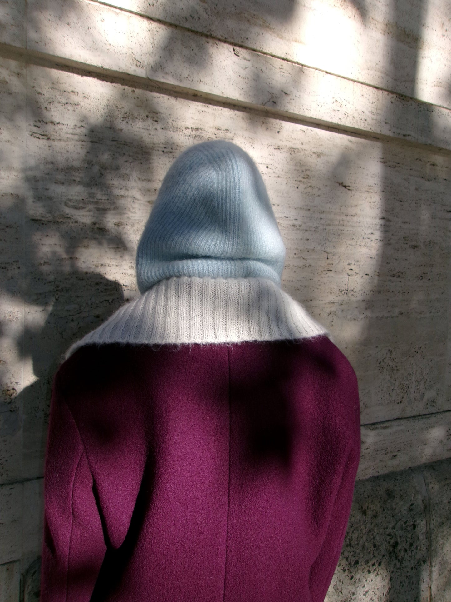 Balaclava Purple Wine & Light Blue
