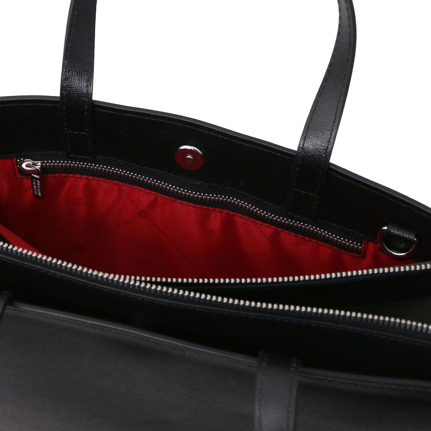 Palermo - Saffiano Italian leather briefcase 3-compartment for women | TL141369