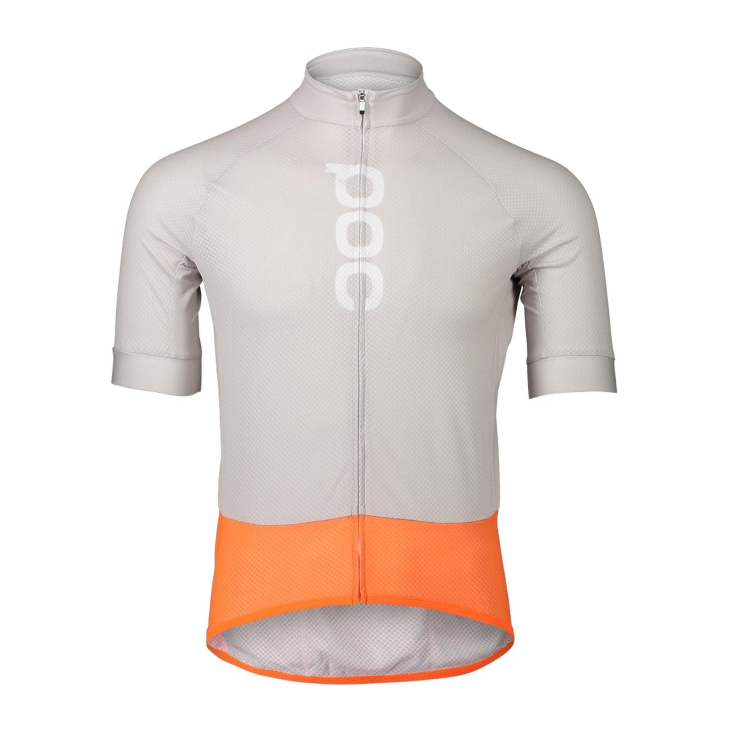 T-shirt Essential Road Logo Uomo Granite Grey/Zink Orange
