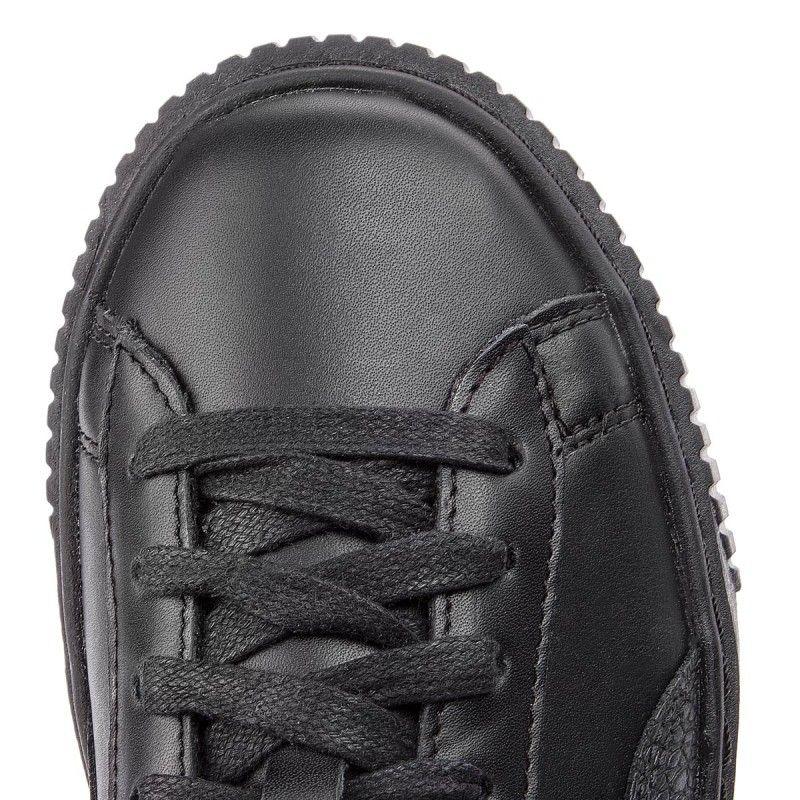 Scarpe Platform Euphoria Metal Donna Black/Aged Silver