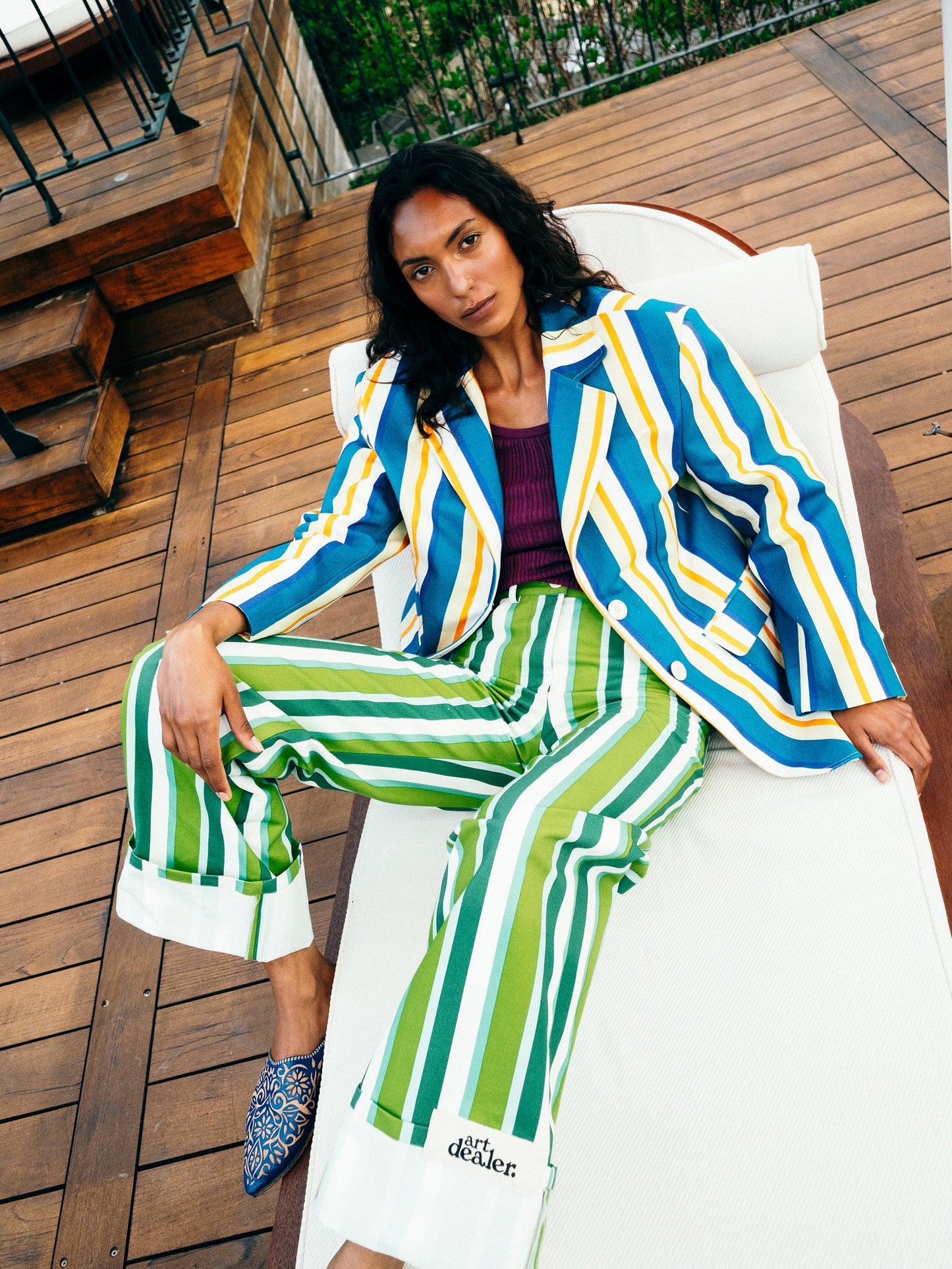 Riley Trousers Verdant Green