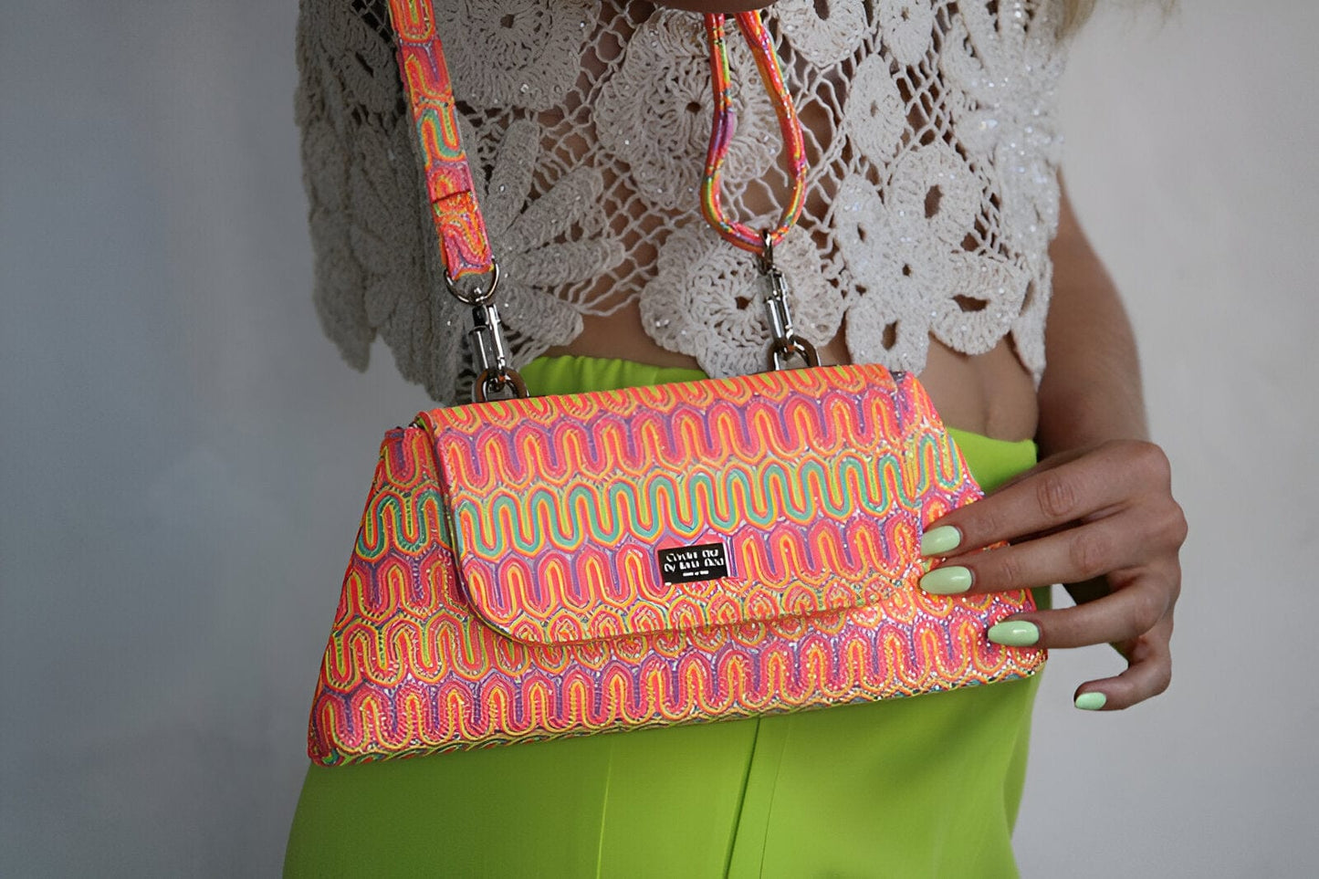 Baby Optical Glitter Bag