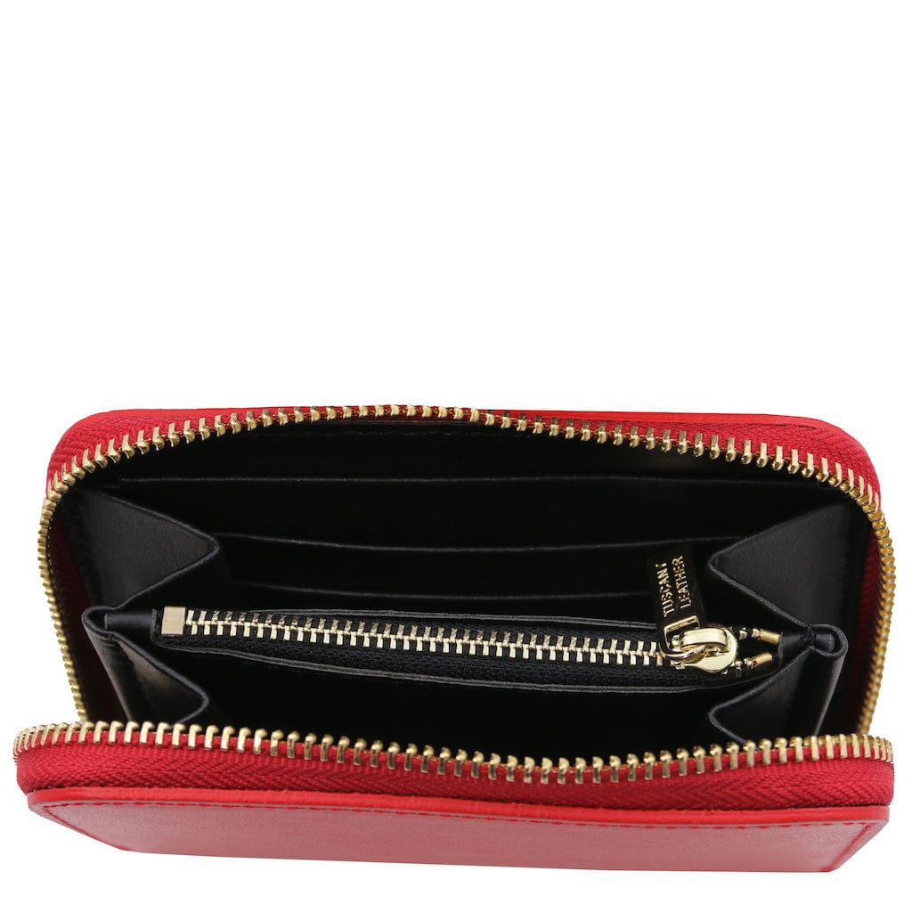 Leda - Exclusive zip around leather wallet | TL142320