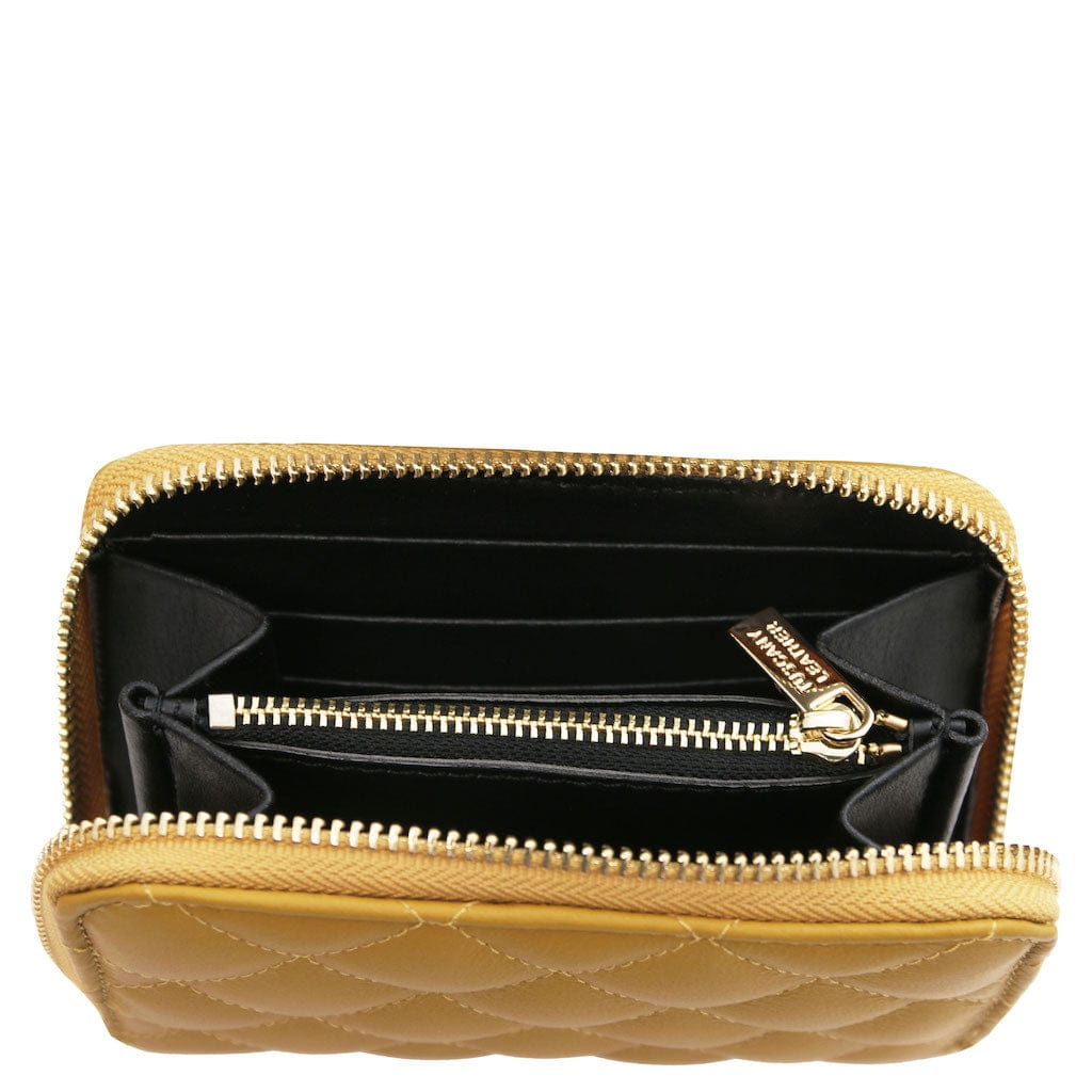Teti - Exclusive zip around soft quilted leather wallet | TL142319