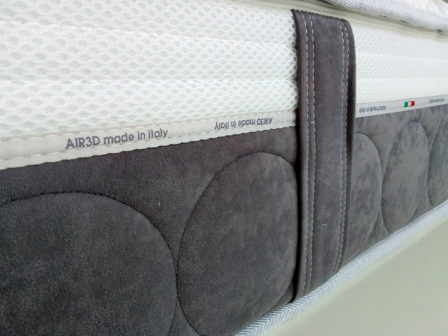 Materasso in fresco Memory PolarGel H25 alta densità a 7 zone - RIGENERA