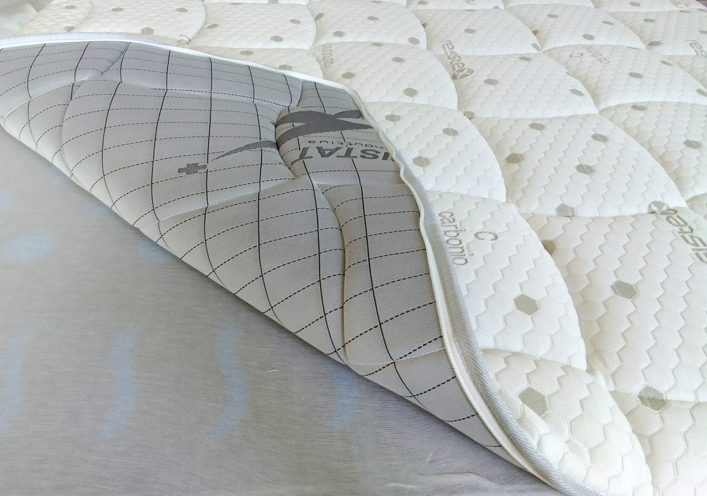 Materasso in fresco Memory PolarGel H25 alta densità a 7 zone - RIGENERA