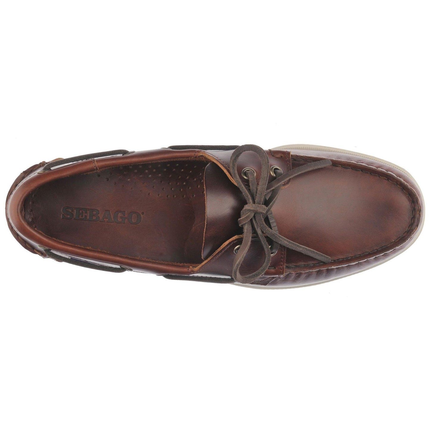 Scarpe Docksides Portland Waxed Uomo Brown
