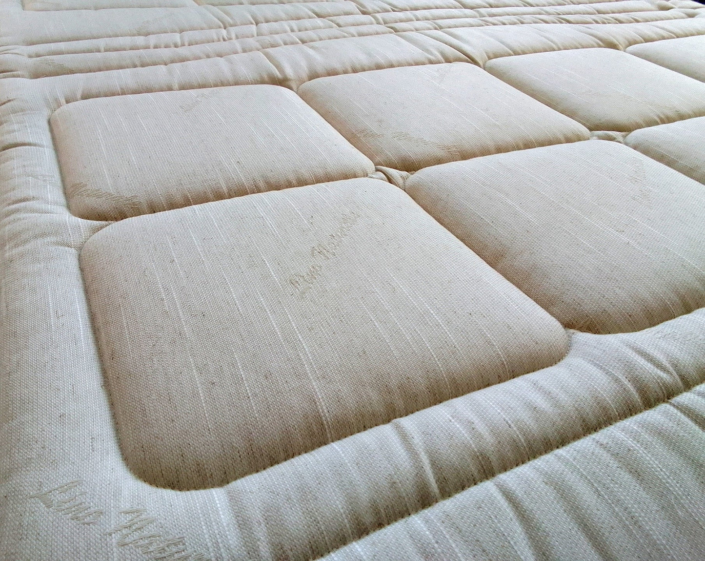 Materasso Memory alla Soia H24 Ortopedico Multionda Tessuto LINO e 3D- SOYA MEMORY