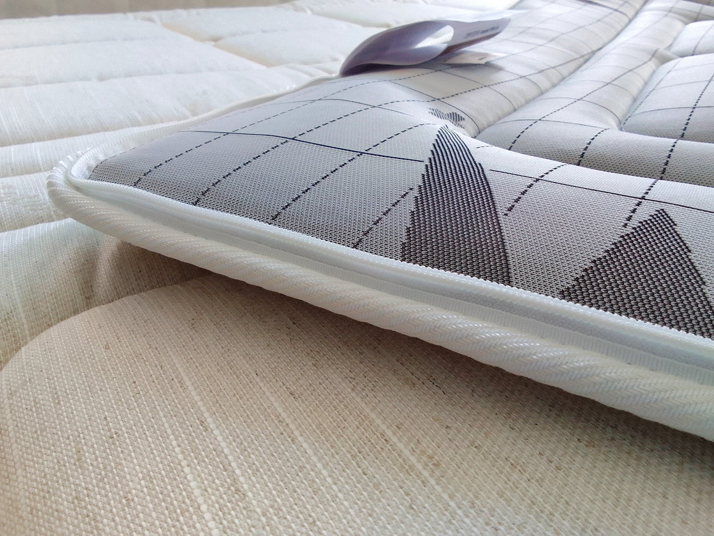 Materasso Memory alla Soia H24 Ortopedico Multionda Tessuto LINO e 3D- SOYA MEMORY