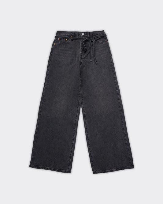 Jeans Woman XL Straight 'Influential Lady' Denim Nero