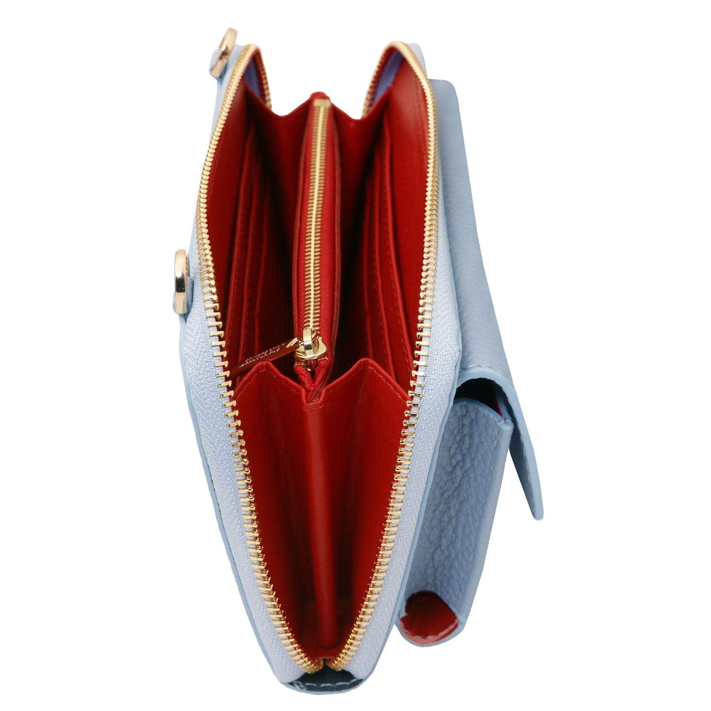 Urania - Leather phone wallet with strap | TL142433