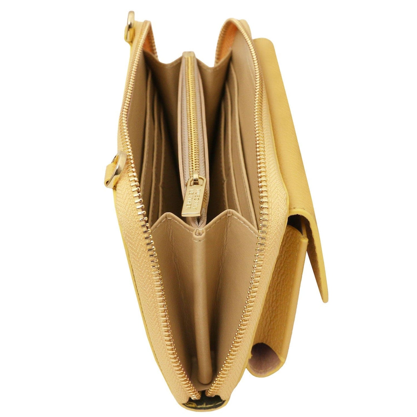 Urania - Leather phone wallet with strap | TL142433