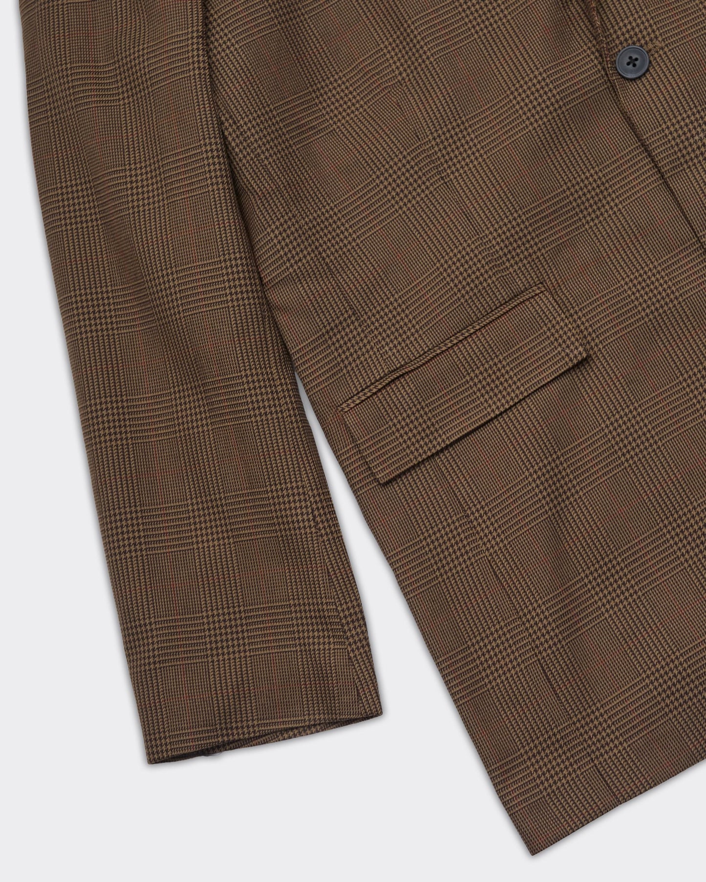 Blazer James Houndstooth Check Marrone