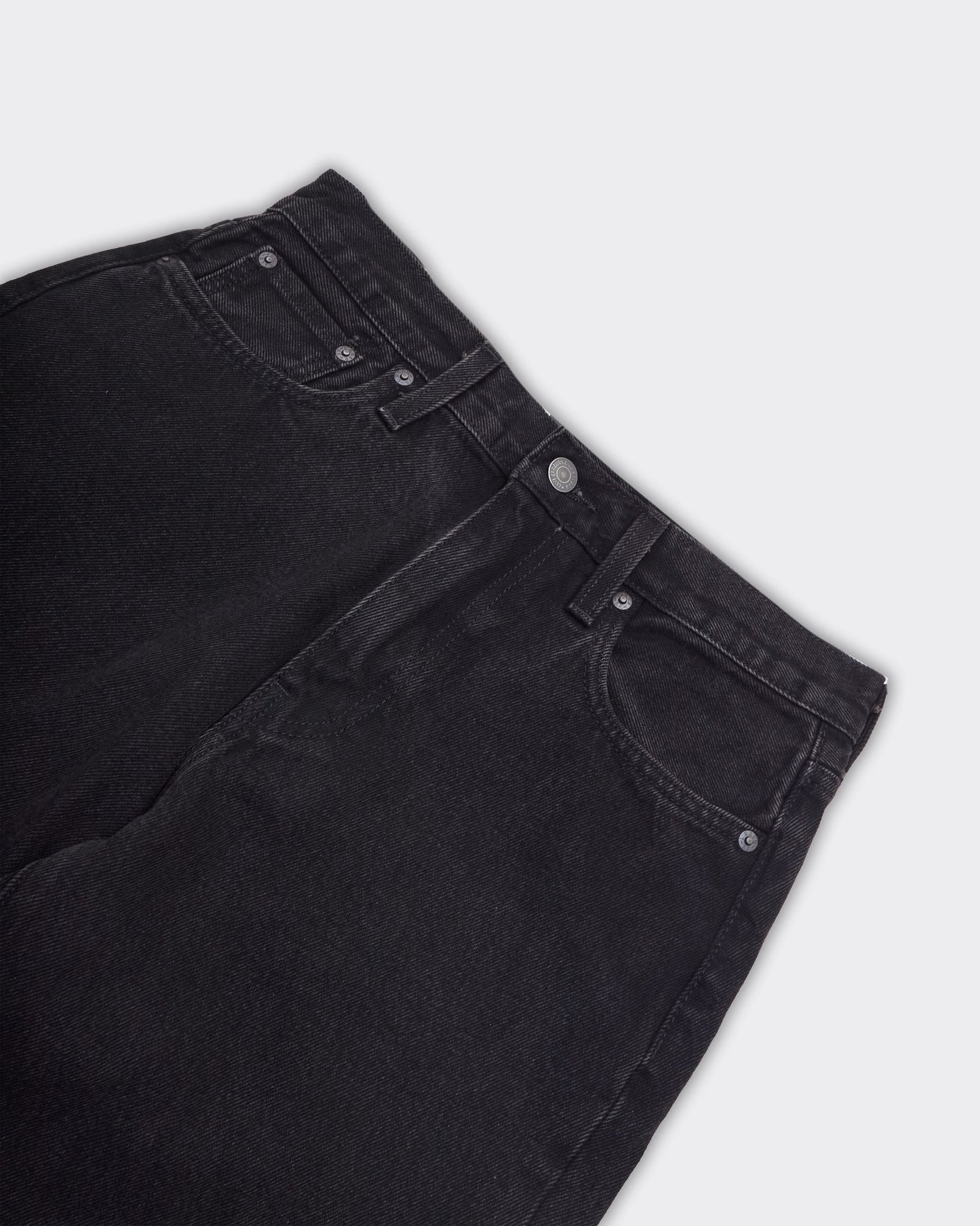 Jeans 568 Loose Straight 'Welcome To The Rodeo' Denim Nero