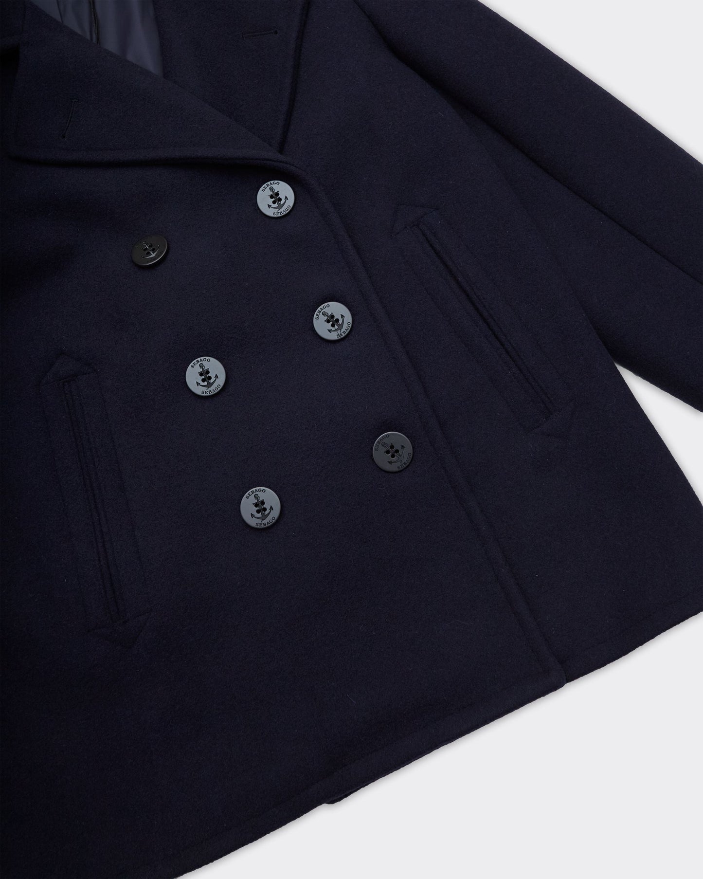 Giacca Reefers Caban Bonded Blu