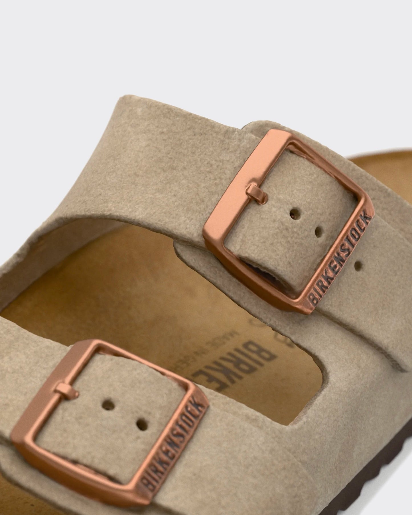 Ciabatta Arizona Suede Leather Taupe