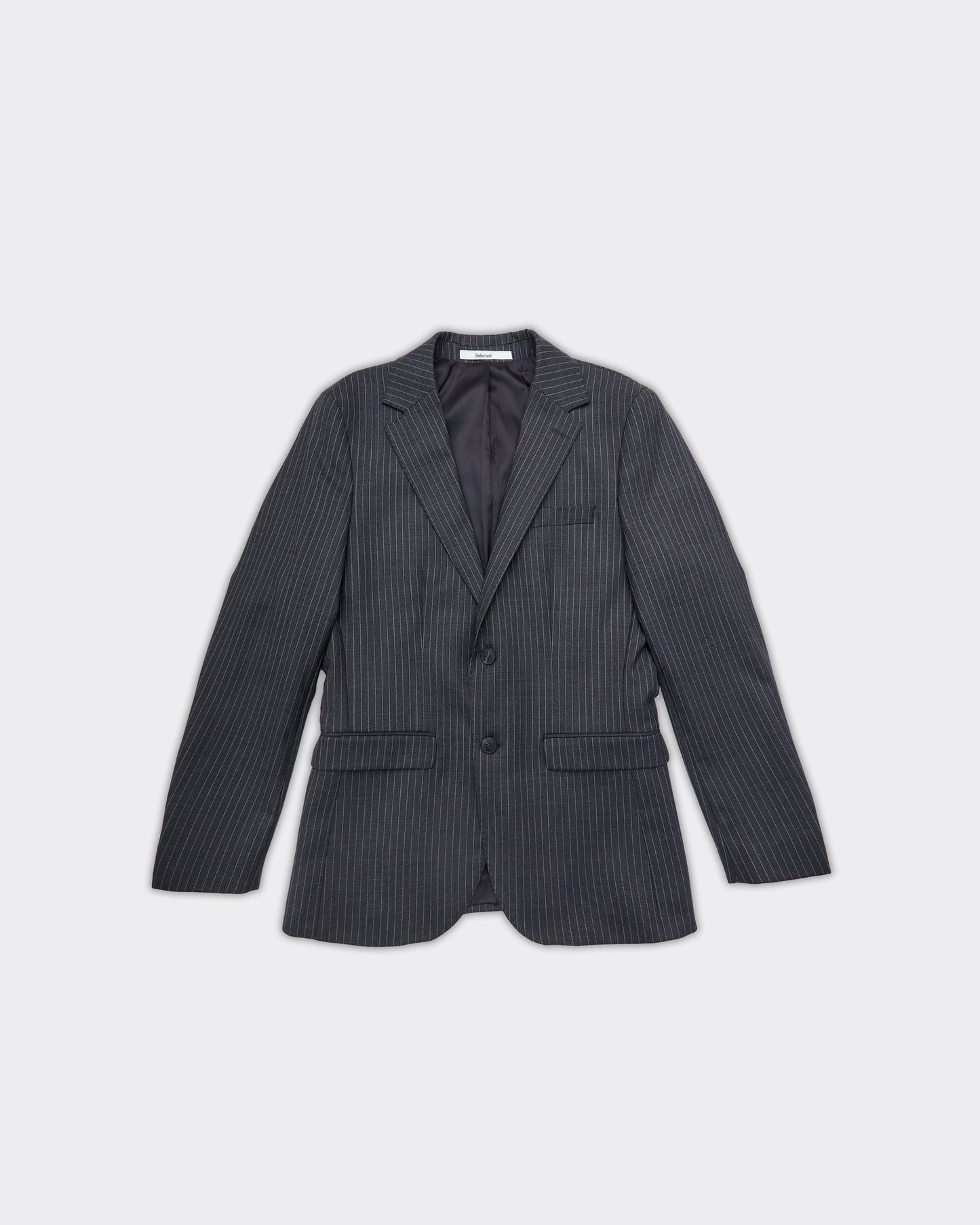 Blazer Theo Pinstriped Grigio