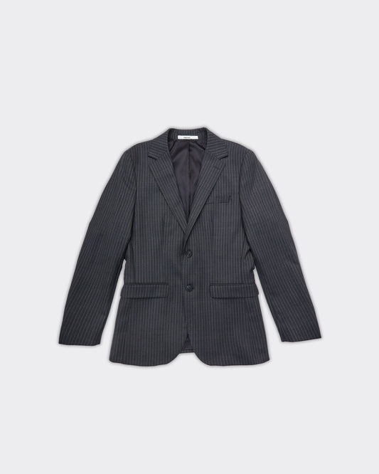 Blazer Theo Pinstriped Grigio