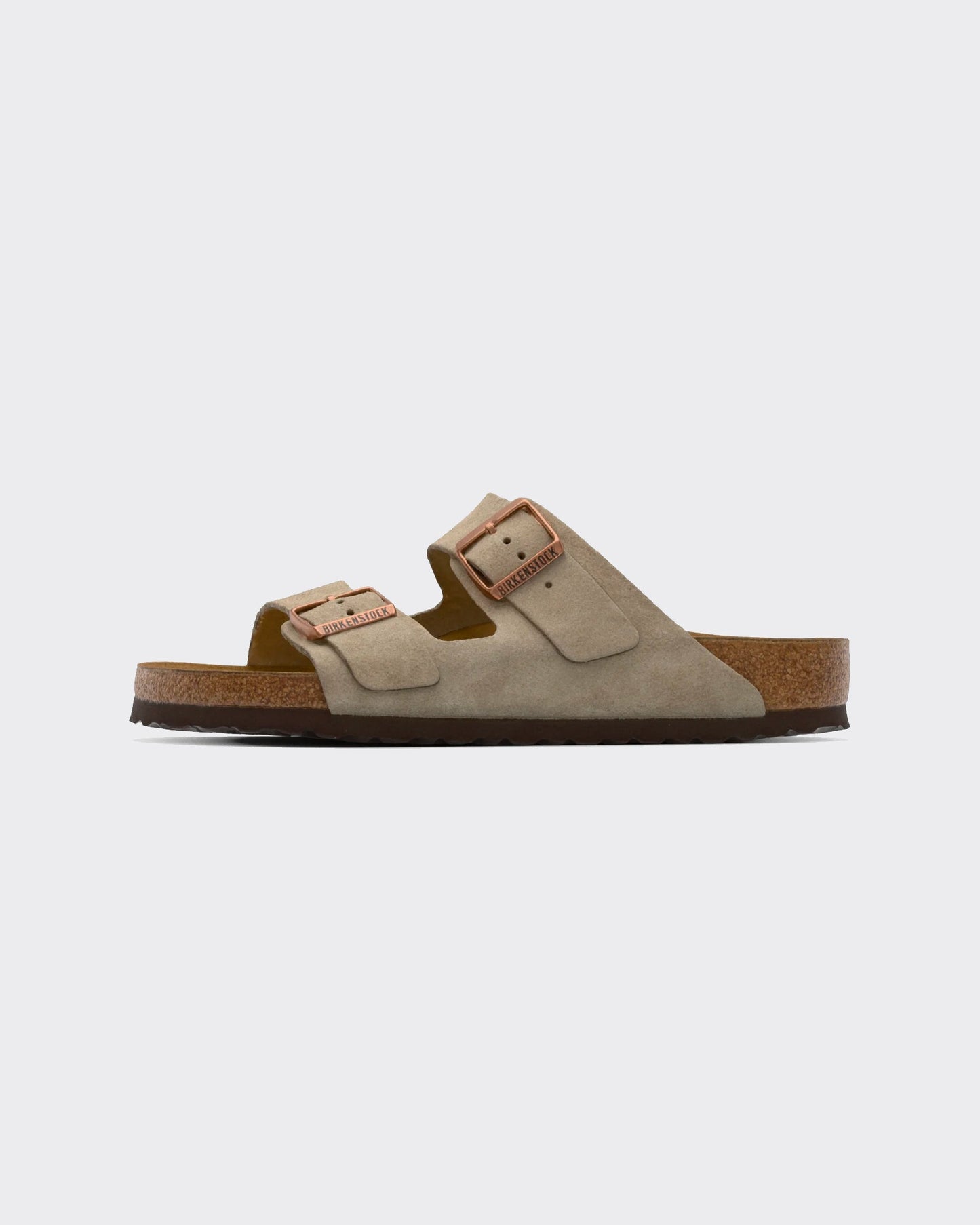 Ciabatta Arizona Suede Leather Taupe